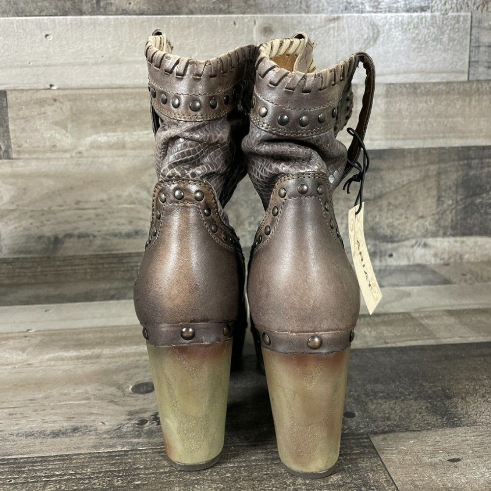 Ariat Memphis Leather Studded Western Boots - Picture 5 of 9